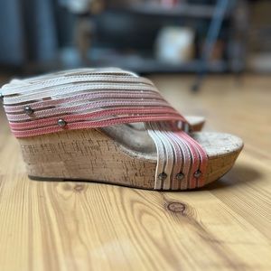 Lucky Brand Wedges 🍀🌸 Worn ONCE!!